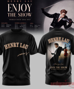 Henry Lau Enjoy The Show World Tour Vintage T-Shirt Edition