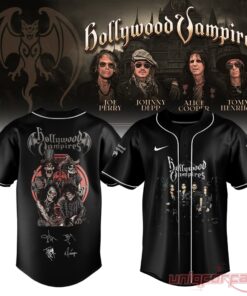 Hollywood Vampires Tour 2026 Baseball Jersey Signed Collection