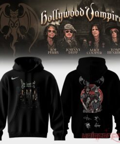 Hollywood Vampires World Tour Signed Hoodie Collection 2026