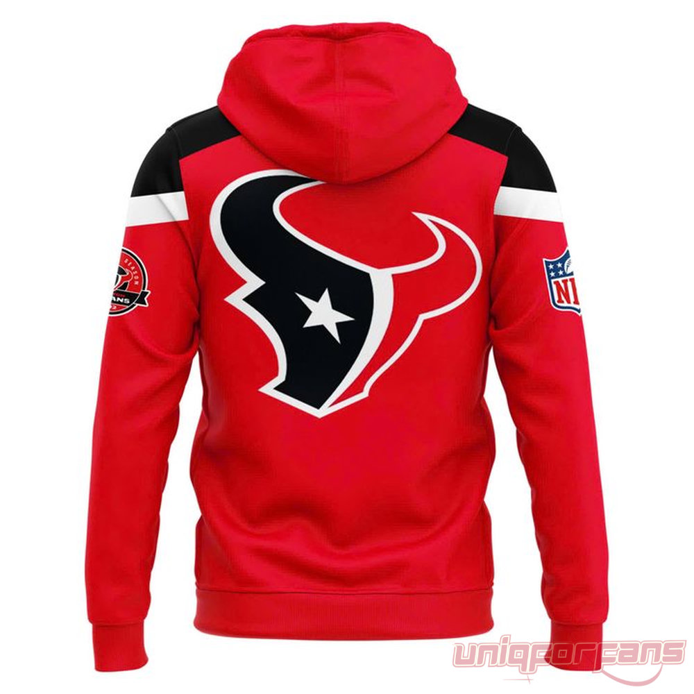 Houston Texans 25 Seasons x America 250 Red Two-Sided Graphic Pullover Houston Texans 25 Seasons x America 250 Red Two-Sided Graphic Pullover