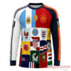 IShowSpeed World Cup 2026 Mashup Jersey full product view showing front flag patchwork and back Speed 7 layout