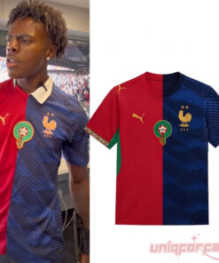 IShowSpeed FIFA World Cup 2026 France Vs Morocco Split Special Jersey IShowSpeed FIFA World Cup 2026 France Vs Morocco Split Special Jersey