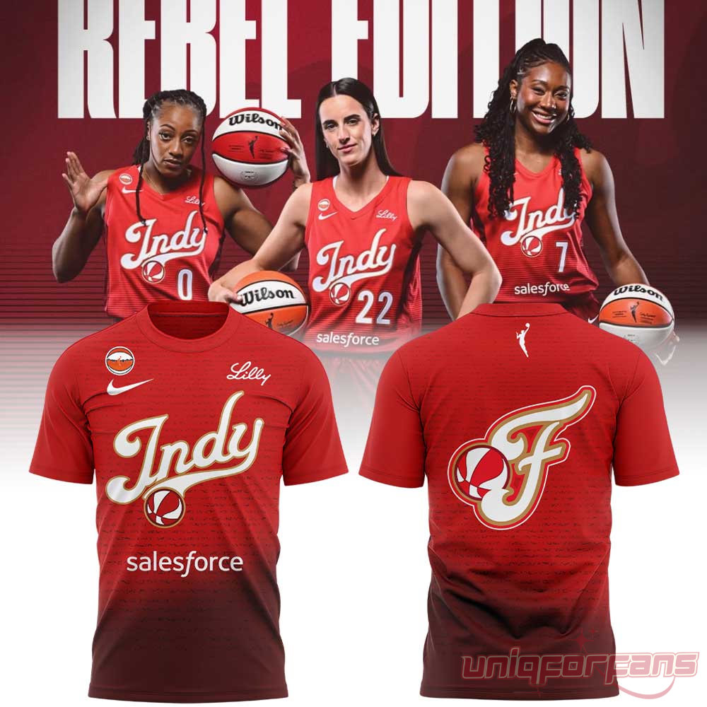 Indiana Fever Rebel Edition 2026 Special T-Shirt Indiana Fever Rebel Edition 2026 Special T-Shirt