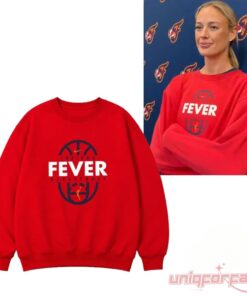 Indiana Fever Sophie Cunningham Red Sweatshirt 2026