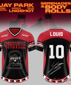 JAY PARK 2026 World Tour x LNGSHOT “Serenades & Body Rolls” Members Signature Football Jersey