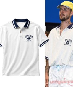 Justin Bieber Toronto Maple Leafs At Fanatics Fest Polo Shirt