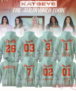 KATSEYE THE WILDWORD TOUR Exclusive Edition Hoodie KATSEYE THE WILDWORD TOUR Exclusive Edition Hoodie