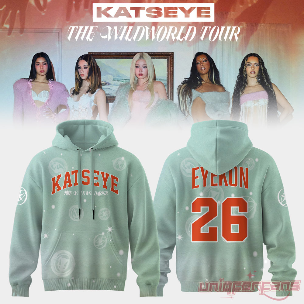KATSEYE THE WILDWORD TOUR Exclusive Edition Hoodie KATSEYE THE WILDWORD TOUR Exclusive Edition Hoodie