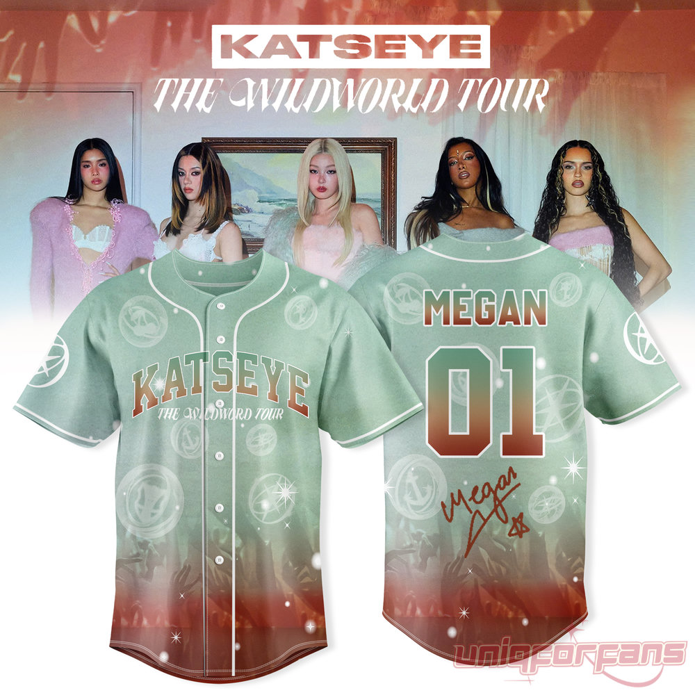KATSEYE THE WILDWORD TOUR Exclusive Edition Jersey KATSEYE THE WILDWORD TOUR Exclusive Edition Jersey