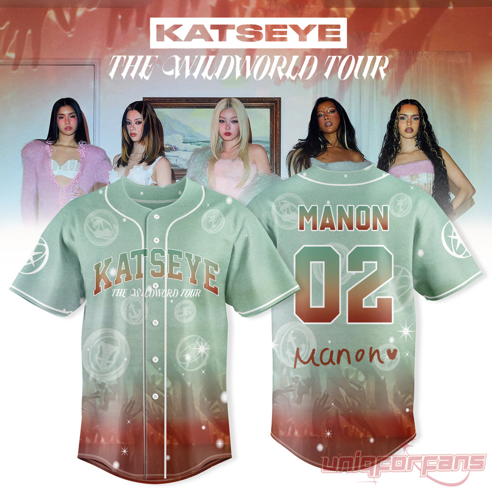 KATSEYE THE WILDWORD TOUR Exclusive Edition Jersey KATSEYE THE WILDWORD TOUR Exclusive Edition Jersey