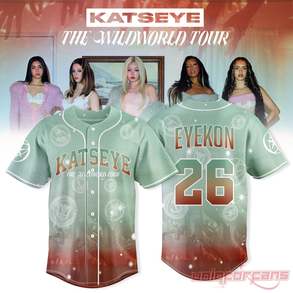 KATSEYE THE WILDWORD TOUR Exclusive Edition Jersey KATSEYE THE WILDWORD TOUR Exclusive Edition Jersey