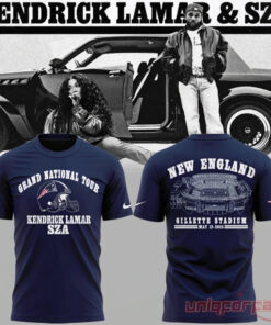 Kendrick Lamar Grand National Tour x SZA At New England Gillette Stadium T-Shirt