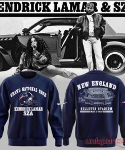 Kendrick Lamar x New England Patriots Grand National Tour Sweatshirt Collection
