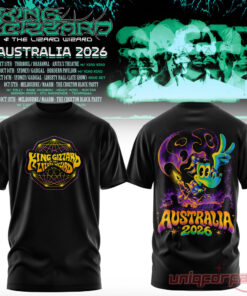 King Gizzard & The Lizard Wizard Collection Tee Australia Tour 2026 King Gizzard & The Lizard Wizard Collection Tee Australia Tour 2026