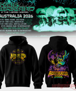 King Gizzard & The Lizard Wizard Tour in Australia 2026 Hoodie Collection King Gizzard & The Lizard Wizard Tour in Australia 2026 Hoodie Collection