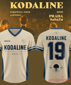 Kodaline Farewell Tour 2026 19 Years Anniversary Edition Football Jersey
