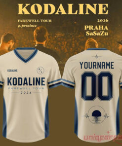 Kodaline Farewell Tour 2026 Custom 19 Years Anniversary Football Jersey