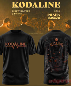 Kodaline Farewell Tour 2026 Limited Vintage Washed T-Shirt