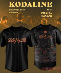Kodaline Farewell Tour 2026 Vintage Baseball Jersey