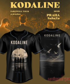 Kodaline Farewell Tour 2026 Vintage Baseball Jersey