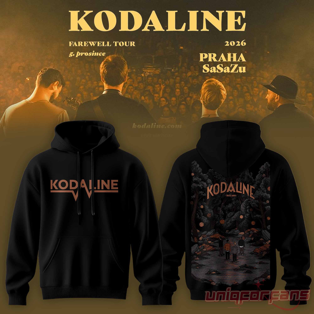 Kodaline Farewell Tour 2026 Vintage Washed Edition Hoodie Kodaline Farewell Tour 2026 Vintage Washed Edition Hoodie