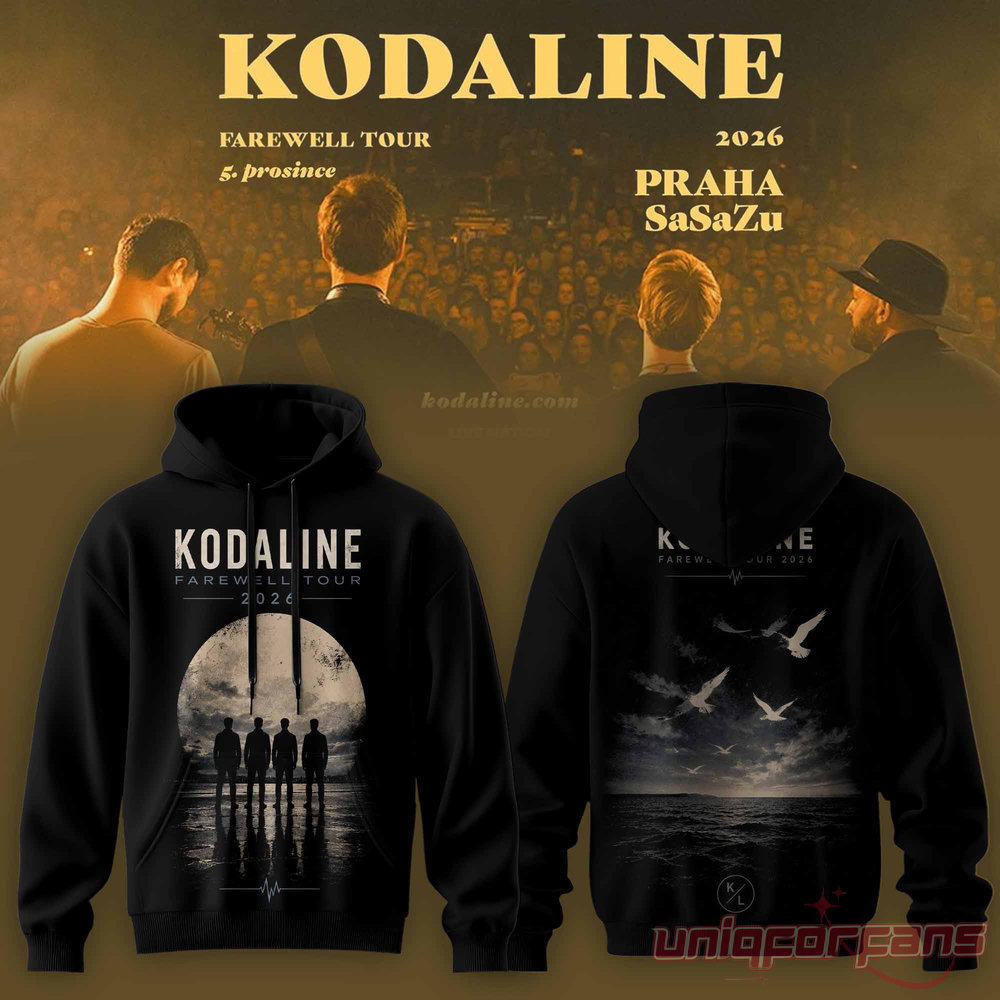 Kodaline Farewell Tour 2026 Vintage Washed Edition Hoodie Kodaline Farewell Tour 2026 Vintage Washed Edition Hoodie