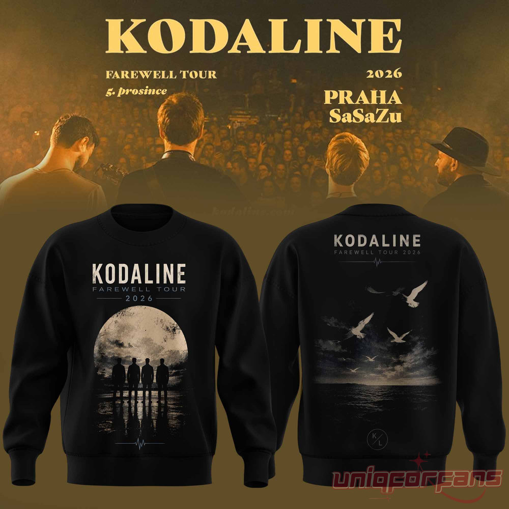Kodaline Farewell Tour 2026 Vintage Washed Edition Sweater Kodaline Farewell Tour 2026 Vintage Washed Edition Sweater