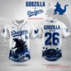 Los Angeles Dodgers x Godzilla Minus Zero Night 2026 Edition Jersey