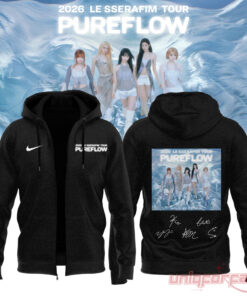LE SSERAFIM “PUREFLOW” Tour 2026 Edition Signature Hoodie Zip