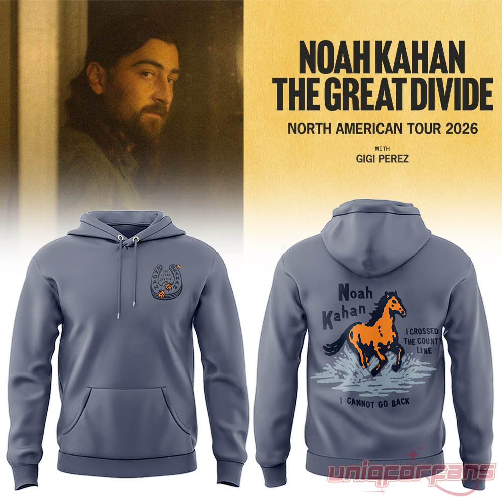 Noah Kahan The Great Divide Tour 2026 Special Edition Hoodie Noah Kahan The Great Divide Tour 2026 Special Edition Hoodie