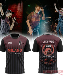 Linkin Park World Tour Concert In Madrid Edition 3D T-Shirt