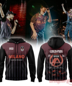 Linkin Park World Tour Concert In Madrid Edition Hoodie