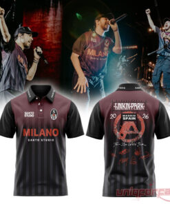 Linkin Park World Tour Concert In Madrid Edition Polo Shirt
