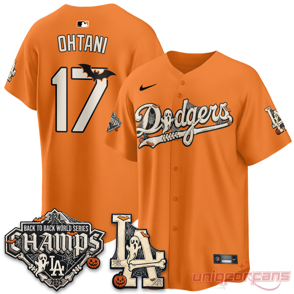Los Angeles Dodgers Halloween 2026 Vapor Stitched Jersey Los Angeles Dodgers Halloween 2026 Vapor Stitched Jersey