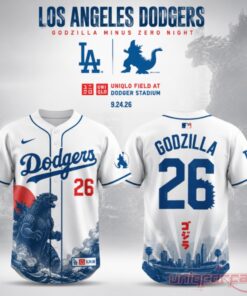 Los Angeles Dodgers x Godzilla Minus Zero Night 2026 Edition Jersey Los Angeles Dodgers x Godzilla Minus Zero Night 2026 Edition Jersey