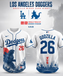 Los Angeles Dodgers x Godzilla Minus Zero Night 2026 Edition Jersey Los Angeles Dodgers x Godzilla Minus Zero Night 2026 Edition Jersey
