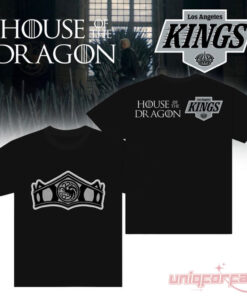 Los Angeles Kings × House of the Dragon The Rightful Queen Black Edition Tee