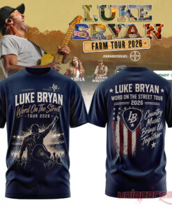 Luke Bryan Word On The Street Tour 2026 USA Edition T-Shirt Collection