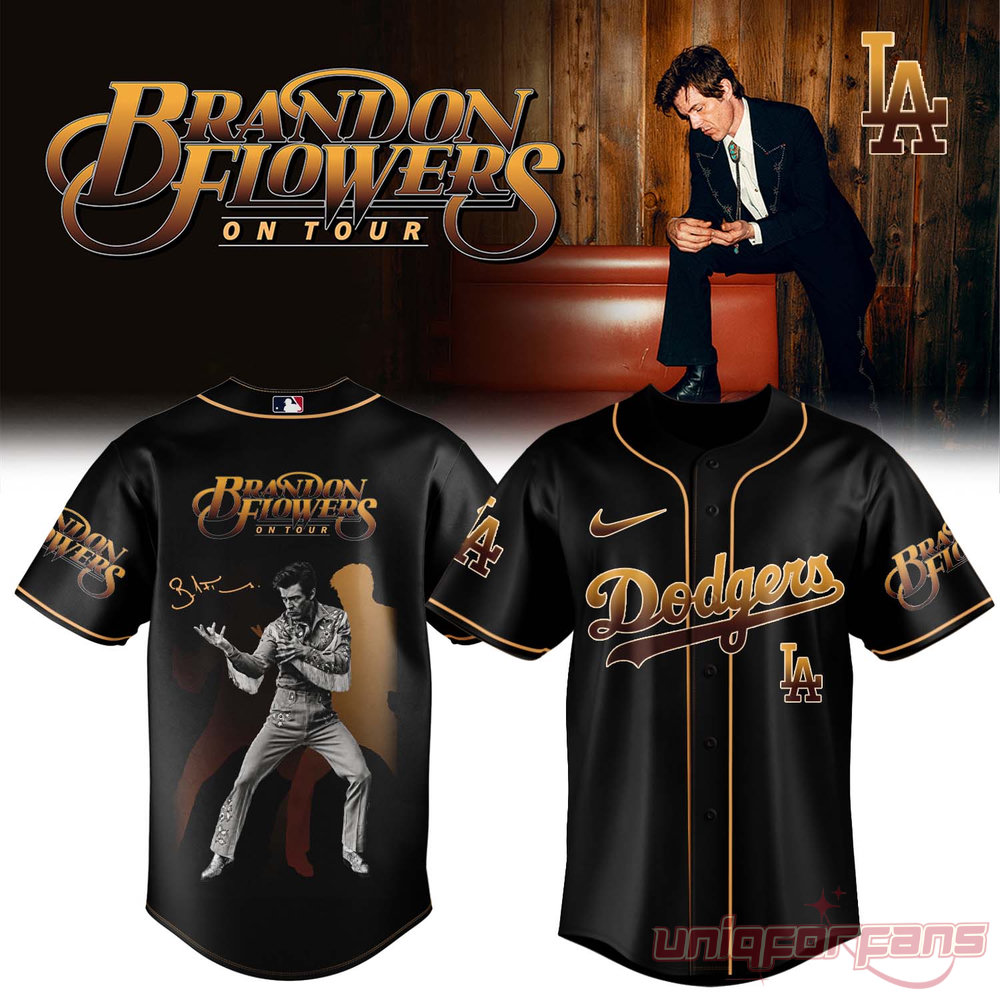MLB Team x Brandon Flowers On Tour 2026 Limited Signature Edition Jersey MLB Team x Brandon Flowers On Tour 2026 Limited Signature Edition Jersey
