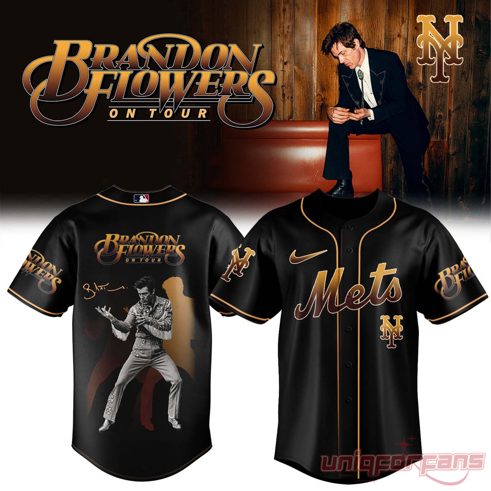 MLB Team x Brandon Flowers On Tour 2026 Limited Signature Edition Jersey MLB Team x Brandon Flowers On Tour 2026 Limited Signature Edition Jersey