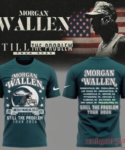 Morgan Wallen x Philadelphia Eagles Baseball Jersey Still The Problem Tour At Lincoln Financial Field 2026