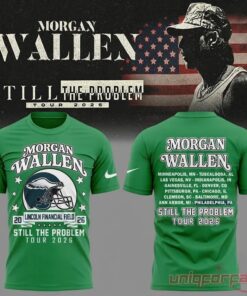 Morgan Wallen x Philadelphia Eagles Baseball Jersey Still The Problem Tour At Lincoln Financial Field 2026