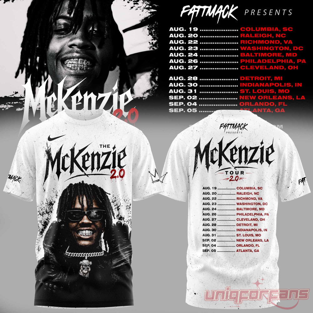 McKenzie 2.0 NO MERCY TOUR Tee Edition McKenzie 2.0 NO MERCY TOUR Tee Edition
