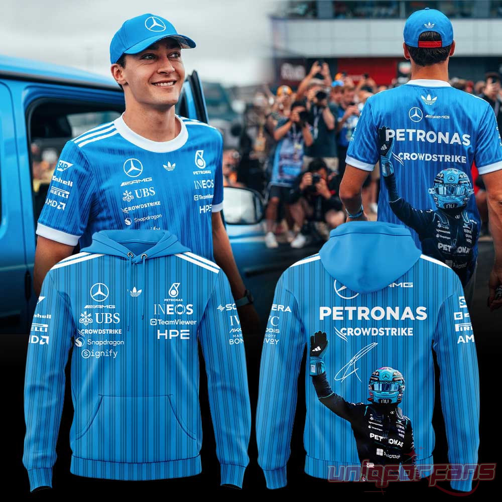Mercedes-AMG PETRONAS F1 Team George Russell Signature Edition Hoodie Mercedes-AMG PETRONAS F1 Team George Russell Signature Edition Hoodie