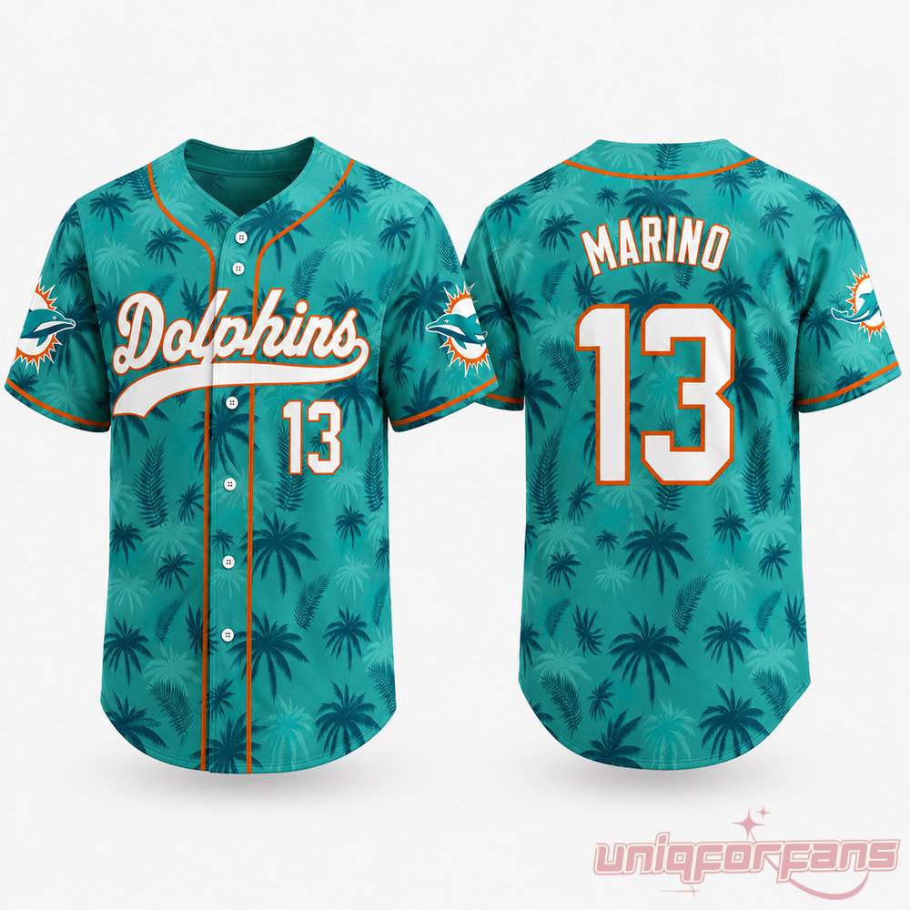 Miami Dolphins GTA Hybrid Baseball Jersey – Limited Edition Miami Dolphins GTA Hybrid Baseball Jersey – Limited Edition
