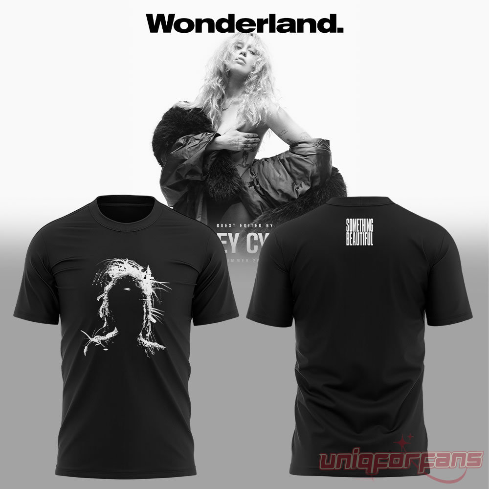 Miley Cyrus Shirt Something Beautiful Album Edition Miley Cyrus Shirt Something Beautiful Album Edition