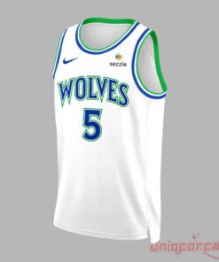 Minnesota Timberwolves Anthony Edwards #5 2026 Jersey