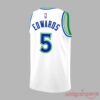 Minnesota Timberwolves Anthony Edwards #5 2026 Jersey back view featuring EDWARDS nameplate and number 5.