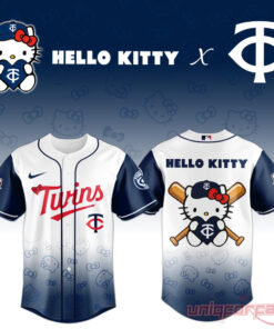 Minnesota Twins x Hello Kitty Night 2026 Special Edition Jersey