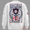 Minnesota Twins x Ludacris Postgame Concert limited edition white sweatshirt featuring Target Field graphics